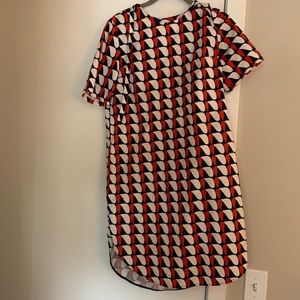 COS Geometric Print Shift Dress
